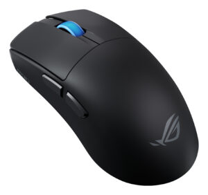 ASUS ROG Harpe II Ace - Mus - højrehåndet - optisk - 6 knapper - trådløs, kablet - USB 2.0, 2.4 GHz, Bluetooth 5.1 - trådløs modtager (USB) - sort