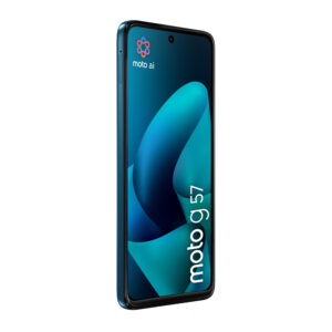 Motorola moto g57 - 5G smartphone - dual-SIM - RAM 8 GB / Intern hukommelse 256 GB - LCD-skærm - 6,72"" - 1080 x 2400 pixels (120 Hz) - 2x bagsidekamera 50 MP, 8 MP - frontkamera 8 MP - Pantone Corsair - Billede 4
