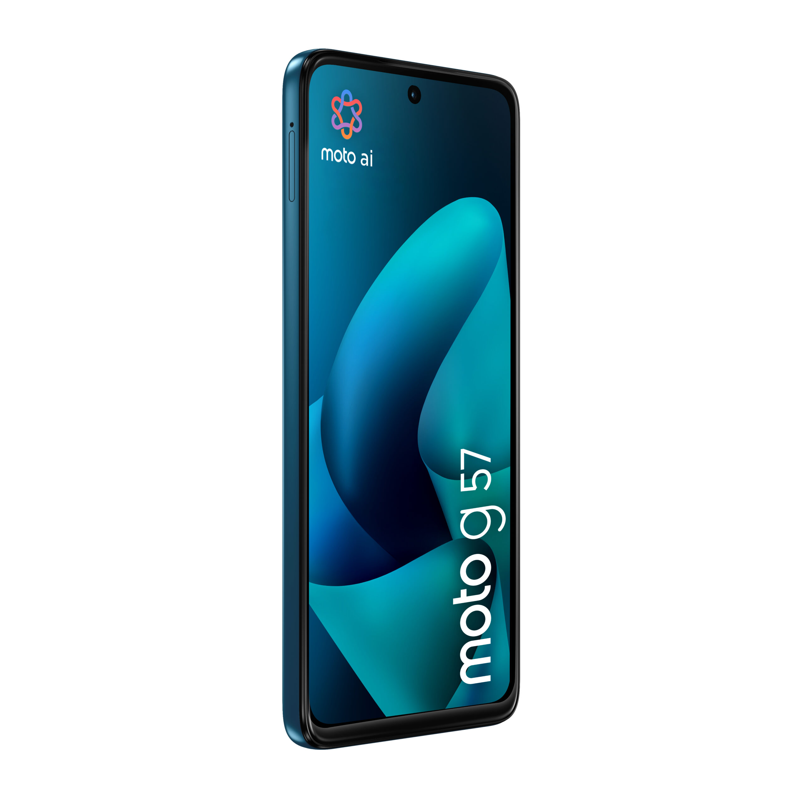 Motorola moto g57 - 5G smartphone - dual-SIM - RAM 8 GB / Intern hukommelse 256 GB - LCD-skærm - 6,72"" - 1080 x 2400 pixels (120 Hz) - 2x bagsidekamera 50 MP, 8 MP - frontkamera 8 MP - Pantone Corsair - Billede 4
