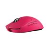 Logitech G PRO X SUPERLIGHT 2C - Mus - gaming - 5 knapper - trådløs, kablet - 2.4 GHz, USB - USB Logitech LIGHTSPEED-modtager - pink