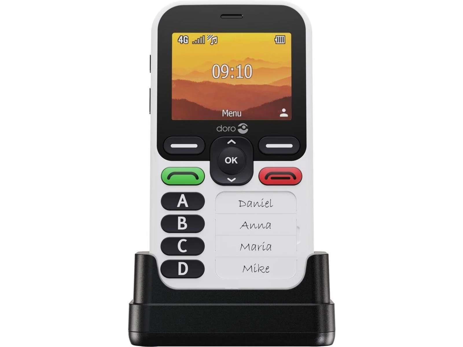 Doro Leva X10 4G - White - Billede 5