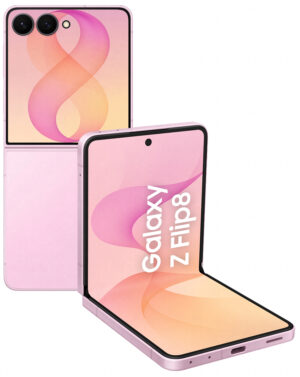 Samsung Galaxy Z Flip8 - 5G smartphone - dual-SIM - RAM 12 GB / Intern hukommelse 256 GB - OLED display - 6.9"" - 6.9"" - 2520 x 1080 pixels 2520 x 1080 pixels (120 Hz) - 2x bagkameraer 50 MP, 12 MP - front camera 10 MP - pink