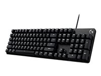 Logitech G G413 SE - Tastatur - bagbelyst - USB - QWERTY - nordisk (dansk/finsk/norsk/svensk) - tastkontakt: Tactile - sort