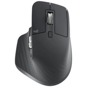 Logitech Master Series MX Master 3S - Mus - ergonomisk - optisk - 7 knapper - trådløs - Bluetooth, 2.4 GHz - uden dongle - grafit - Billede 5