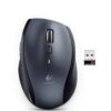 Logitech M705 - Mus - højrehåndet - laser - trådløs - 2.4 GHz - trådløs modtager (USB) - grå