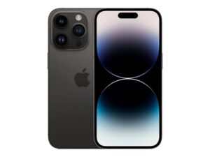 Apple iPhone 14 Pro - 5G smartphone - dual-SIM / Intern hukommelse 128 GB - OLED-skærm - 6.1"" - 2556 x 1179 pixels (120 Hz) - 3x bagkamera 48 MP, 12 MP, 12 MP - front camera 12 MP - space-sort - Preowned Grade C+