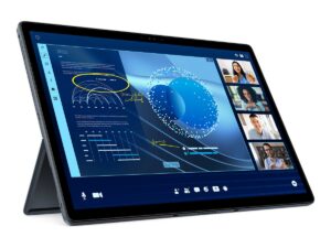 Dell Latitude 7350 Detachable - AI PC - tablet - med aftageligt tastatur - Intel Core Ultra 7 - 164U / op til 4.8 GHz - Evo vPro - Win 11 Pro - Intel Graphics - 16 GB RAM - 512 GB SSD NVMe, TLC, Class 35 - 12.96"" IPS berøringsskærm 2880 x 1920 - NFC, Wi-Fi 7 - sort - New Open Box - Billede 2