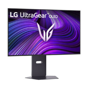 LG UltraGear 32GX850A-B - GX850A Series - OLED-monitor - gaming - 32"" (31.5"" til at se) - 3840 x 2160 4K UHD (2160p) @ 165 Hz - 1300 cd/m² - 1500000:1 - DisplayHDR 400 True Black - 0.03 ms - 2xHDMI, DisplayPort - Billede 2