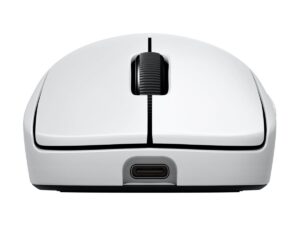 Logitech G PRO 2 - Mus - gaming - højre- og venstrehåndet - optisk - 8 knapper - trådløs, kablet - USB, 2.4 GHz - USB Logitech LIGHTSPEED-modtager - hvid - Billede 3