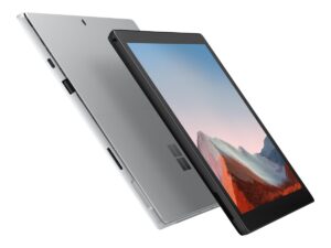 Microsoft Surface Pro 7+ LTE - Tablet - Intel Core i7 - 1165G7 / op til 4.7 GHz - Win 11 Pro - Intel Iris Xe Graphics - 16 GB RAM - 256 GB SSD - 12.3"" touchscreen 2736 x 1824 - Wi-Fi 6 - 3G, 4G - platinum - Preowned Grade B