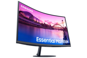 Samsung S27C390EAU - S39C Series - LED-skærm - kurvet - 27"" - 1920 x 1080 Full HD (1080p) @ 75 Hz - VA - 250 cd/m² - 3000:1 - 4 ms - 2xHDMI, DisplayPort - højtalere - sort, mørkeblå/gå - Billede 5