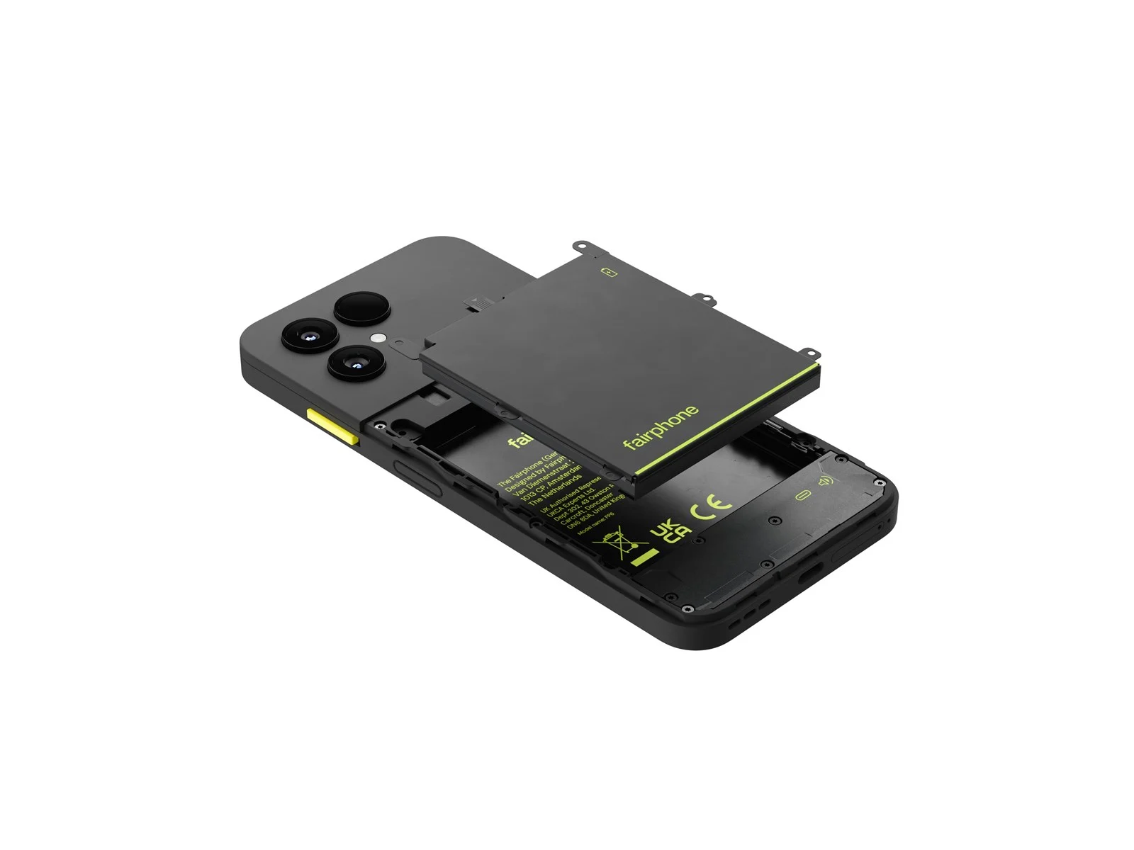 Fairphone (Gen. 6) 256GB/8GB - Horizon Black - Billede 3