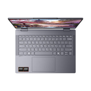 Lenovo IdeaPad 5 2-in-1 14AKP10 Copilot+ PC AMD Ryzen AI 5 PRO 340 Hybrid (2-i-1) 35,6 cm (14") Berøringsskærm WUXGA 16 GB LPDDR5x-SDRAM 512 GB SSD Wi-Fi 6 (802.11ax) Windows 11 Home Nordisk Grå - Billede 3