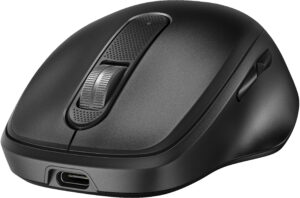 HP 515 - Mus - full size, ultrahurtigt genopladeligt - 5 knapper - trådløs - 2.4 GHz - trådløs modtager (USB) - sort - Billede 2