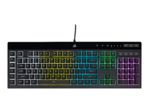 CORSAIR Gaming K55 RGB PRO - Tastatur - bagbelyst - USB - Nordisk - sort - Billede 5