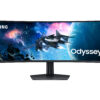 Samsung Odyssey G9 S49CG954EU - G95C Series - LED-skærm - gaming - kurvet - 49"" - 5120 x 1440 Dual Quad HD @ 240 Hz - VA - 450 cd/m² - 2500:1 - DisplayHDR 1000 - 1 ms - 2xHDMI, DisplayPort - sort