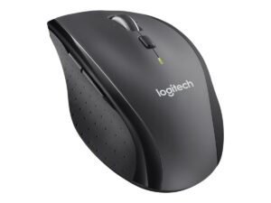 Logitech Marathon M705 - Mus - højrehåndet - laser - trådløs - 2.4 GHz - trådløs modtager (USB) - Eco pack (Brownbox) - Billede 2