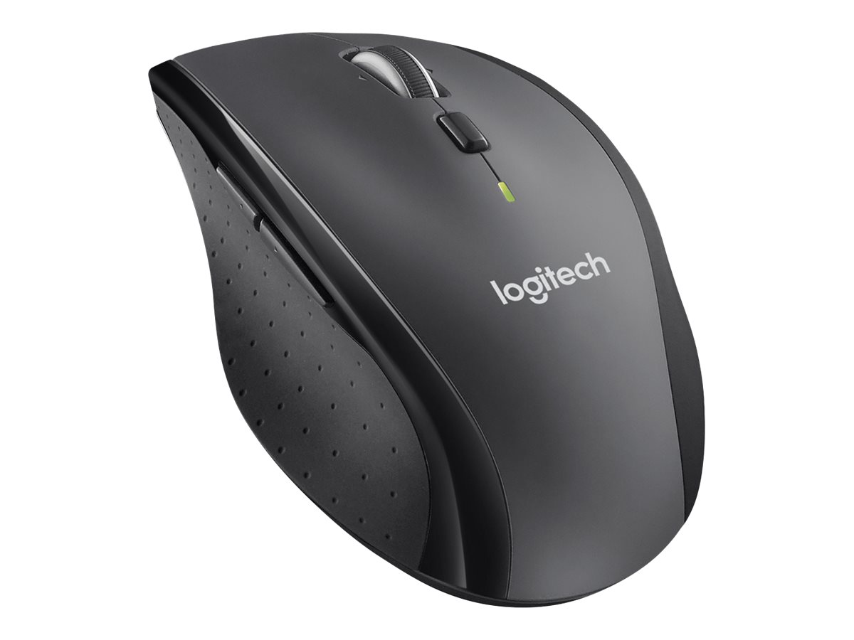 Logitech Marathon M705 - Mus - højrehåndet - laser - trådløs - 2.4 GHz - trådløs modtager (USB) - Eco pack (Brownbox) - Billede 2