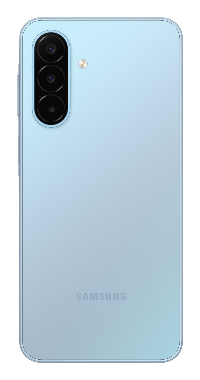 Samsung Galaxy A18. Skærm diagonal: 17 cm (6.7""), Skærmopløsning: 1080 x 2340 pixel. Processorfrekvens: 2,4 GHz. RAM kapacitet: 4 GB, Intern lagerkapacitet: 128 GB. Bagerste kamera opløsning (numerisk): 50 MP, Bagkamera type: Tredobbelt kamera. SIM-korts kapacitet: Hybrid Dual SIM. Operativsystem installeret: Android 10. Batterikapacitet: 5000 mAh. Produktfarve: Blå. Vægt: 196 g - Billede 3