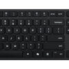 Lenovo Professional Wireless Rechargeable (Nordic) tastatur Hjemme/kontor RF trådløs + Bluetooth Nordisk Sort
