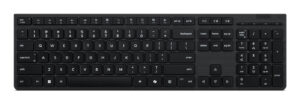 Lenovo Professional - Tastatur - kan genoplades - full size - trådløs - 2.4 GHz, Bluetooth - QWERTY - Nordisk - grå - brun kasse - for Legion 5 16AFR10 ThinkCentre neo Ultra Gen 2 ThinkPad P1 Gen 8 P16 Gen 3 T1g Gen 8