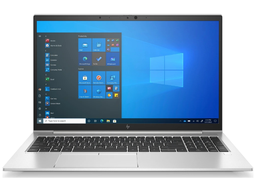HP EliteBook 855 G8 Notebook - AMD Ryzen 5 Pro - 5650U / op til 4.2 GHz - Win 11 Pro 64-bit - Radeon Graphics - 16 GB RAM - 256 GB SSD NVMe - 15.6"" IPS 1920 x 1080 (Full HD) - NFC, Wi-Fi 6 - kbd: Nordic - Preowned Grade B - Billede 2