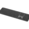 Logitech Signature Slim K950 - Tastatur - trådløs - Bluetooth 5.1 LE - Pan Nordic - grafit