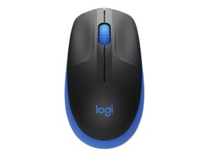 Logitech M190 - Mus - optisk - 3 knapper - trådløs - trådløs modtager (USB) - blå - Billede 3