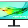Samsung ViewFinity S6 S24D604UAU - S60UD Series - LED-skærm - USB - 24"" - 2560 x 1440 QHD @ 100 Hz - IPS - 350 cd/m² - 1000:1 - HDR10 - 5 ms - HDMI, 2xDisplayPort, USB-C - sort