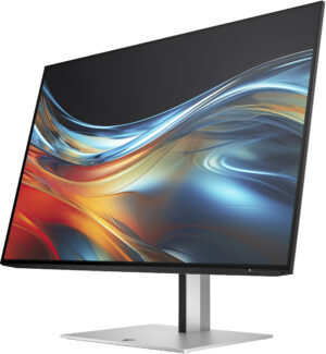 HP 724pn - Series 7 Pro - LED-skærm - 24"" - 1920 x 1200 WUXGA @ 100 Hz - IPS - 350 cd/m² - 1500:1 - 5 ms - HDMI, DisplayPort - sort, sølv