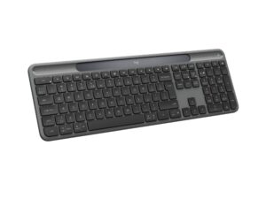 Logitech Signature Slim Solar+ K980 for Business - Tastatur - full size - trådløs - Bluetooth LE, USB-C - QWERTY - US International - tastkontakt: sakseskalibratorer - grafit - Billede 5