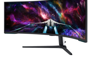 Samsung Odyssey Neo G9 S57CG952NU - G95NC Series - QLED-monitor - gaming - kurvet - 57"" - 7680 x 2160 Dual UHD @ 240 Hz - VA - 1000 cd/m² - 1000000:1 - DisplayHDR 1000 - 1 ms - 3xHDMI, DisplayPort - sort, hvid - Billede 5