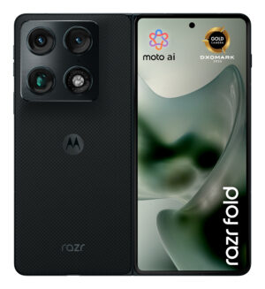 Motorola razr fold, 20,6 cm (8.09"), 16 GB, 512 GB, 50 MP, Android 16.0, Sort