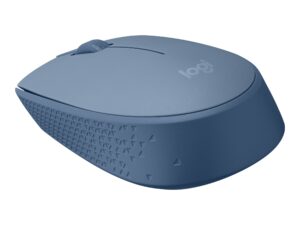 Logitech M171 - Mus - højre- og venstrehåndet - optisk - 3 knapper - trådløs - 2.4 GHz - trådløs modtager (USB) - blå/grå - Billede 3