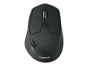 Logitech M720 Triathlon - Mus - højrehåndet - optisk - 7 knapper - trådløs - Bluetooth, 2.4 GHz - trådløs modtager (USB) - Billede 5