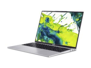 Acer Swift Lite 16 SFL16-31P - Intel N-series - N355 / op til 3.9 GHz - Win 11 Home - Intel Graphics - 8 GB RAM - 256 GB SSD - 16"" IPS 1920 x 1200 - Wi-Fi 6 - lys sølv - kbd: Nordisk