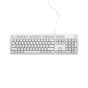 Dell KB216 - Tastatur - multimedia - USB - QWERTY - Pan Nordic - hvid