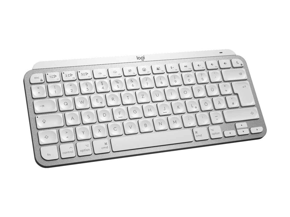 Logitech Master Series MX Keys Mini for Mac - Tastatur - compact - bagbelyst - trådløs - Bluetooth LE - QWERTY - US International - space grey - Billede 2