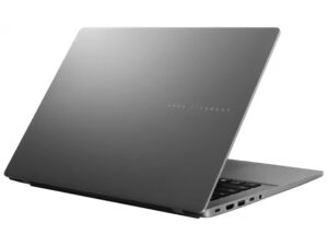 ASUS VivoBook S14 D3407HA-LY086W - Copilot+ PC - AMD Ryzen 7 - 260 / op til 5.1 GHz - Win 11 Home - Radeon 780M - 16 GB RAM - 1 TB SSD NVMe - 14"" OLED 1920 x 1200 - Wi-Fi 6, Bluetooth - matgrå - Billede 4