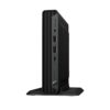 HP Pro 400 G9 - Mini Core i5 i5-14500T / op til 4.8 GHz - RAM 16 GB - SSD 512 GB - NVMe - UHD Graphics 770 - Gigabit Ethernet, IEEE 802.11ax (Wi-Fi 6E), Bluetooth 5.3 - Win 11 Pro - skærm: ingen - tastatur: tysk - med HP Wolf Pro Security Edition (1 år)