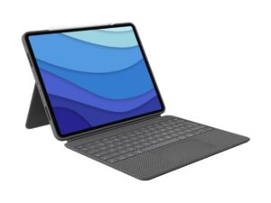 Logitech Combo Touch - Tastatur og folio-kasse - med trackpad - bagbelyst - Apple Smart connector - QWERTZ - tysk - grafit - for Apple 11-inch iPad Pro (M4) - Billede 3
