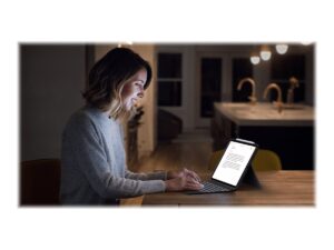 Logitech Combo Touch - Tastatur og folio-kasse - med trackpad - bagbelyst - Apple Smart connector - QWERTY - Pan Nordic - oxford-grå - for Apple 11-inch iPad Pro (1. generation, 2. generation, 3. generation) - Billede 5