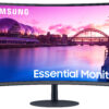 Samsung S27C390EAU - S39C Series - LED-skærm - kurvet - 27"" - 1920 x 1080 Full HD (1080p) @ 75 Hz - VA - 250 cd/m² - 3000:1 - 4 ms - 2xHDMI, DisplayPort - højtalere - sort, mørkeblå/gå