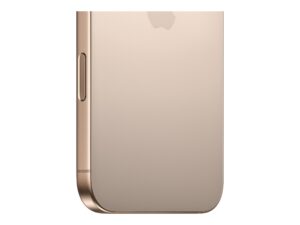 Apple iPhone 16 Pro - 5G smartphone - dual-SIM / Intern hukommelse 128 GB - OLED-skærm - 6.3"" - 2622 x 1206 pixels (120 Hz) - 3x bagkamera 48 MP, 48 MP, 12 MP - front camera 12 MP - ørken titanium - Preowned Grade C - Billede 4