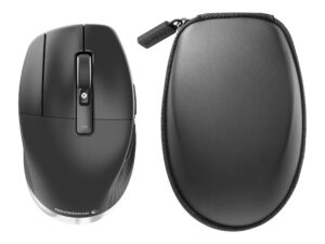 3Dconnexion CadMouse Pro Wireless Left - Mus - ergonomisk - venstrehåndet - 7 knapper - trådløs - Bluetooth, 2.4 GHz, USB-C - trådløs modtager (USB) - Billede 2