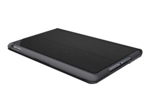 Logitech Slim Folio - Tastatur og folio-kasse - trådløs - Bluetooth - AZERTY - fransk - sort - Billede 5