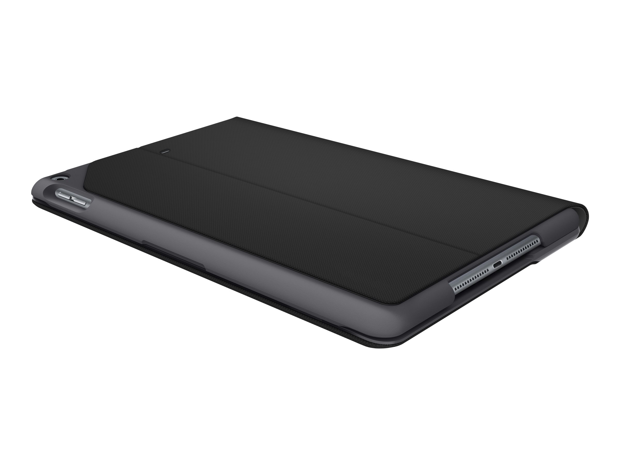 Logitech Slim Folio - Tastatur og folio-kasse - trådløs - Bluetooth - AZERTY - fransk - sort - Billede 5