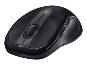 Logitech M510 - Mus - højrehåndet - laser - 5 knapper - trådløs - 2.4 GHz - trådløs modtager (USB) - sort - Billede 2