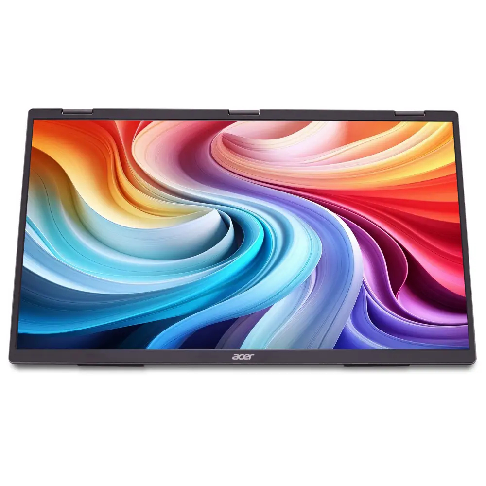 Acer PD193Q Ebmiuux - PD3 Series - LCD-skærm - 19"" (18.5"" til at se) - bærbar - 1920 x 1080 Full HD (1080p) @ 100 Hz - IPS - 250 cd/m² - 4 ms - HDMI, 2xUSB-C - højtalere - sort