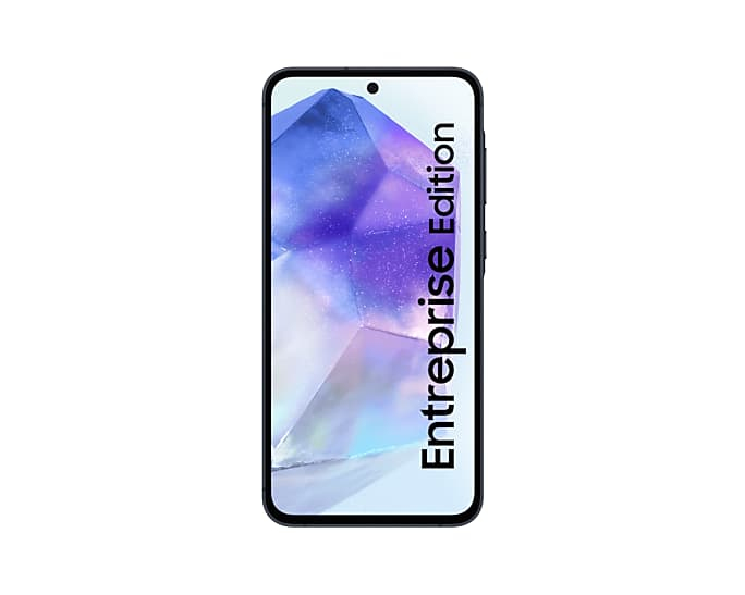 Samsung Galaxy A55 - Enterprise Edition - 5G smartphone - dual-SIM - RAM 8 GB / Intern hukommelse 128 GB - microSD slot - OLED display - 6.6"" - 2340 x 1080 pixels (120 Hz) - 3x bagkamera 50 MP, 12 MP, 5 MP - front camera 32 MP - midnatsblå - Billede 2